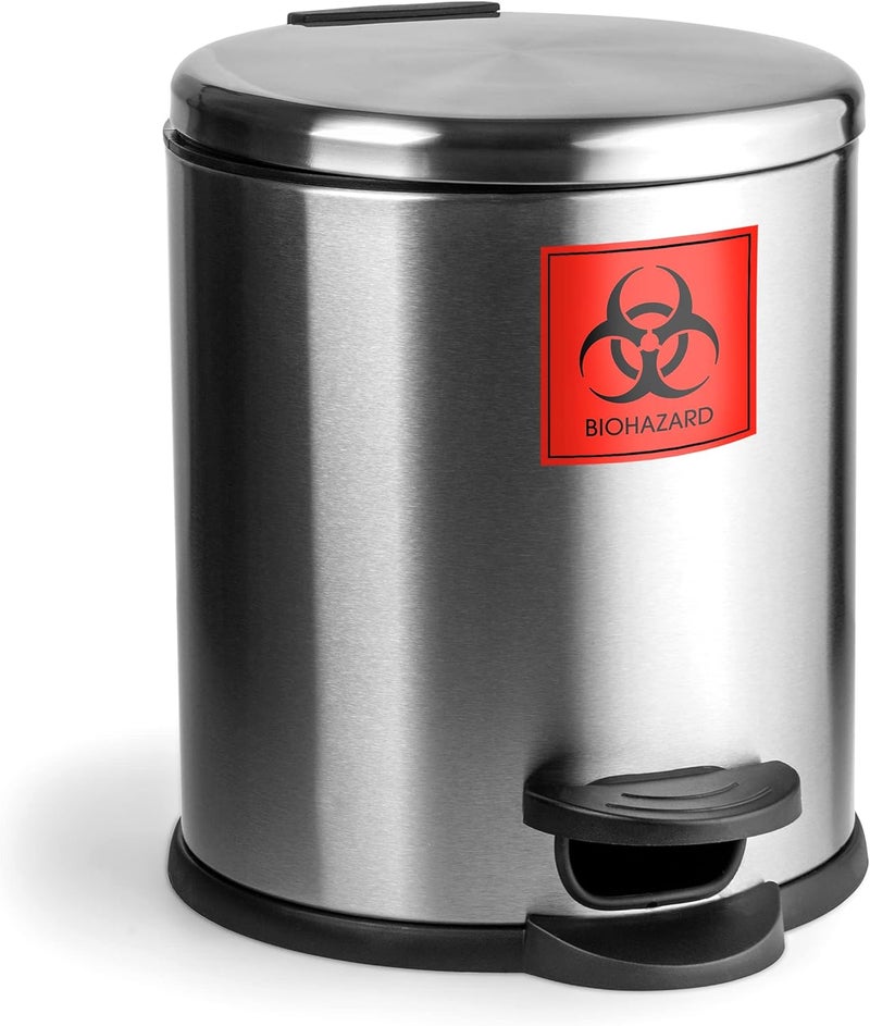 KENCO Biohazard Warning Labels 4" X 4" Inch, Fluorescent Red-Orange Hazardous Stickers 250 Labels Per Roll for Medical and Industrial Use and More - Made in The USA by (1) - Image 5